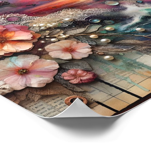 Achtergrond behang Digitaal Poster (Hoek)