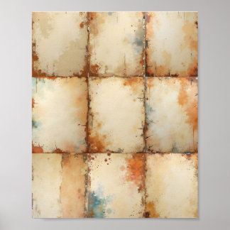 Achtergrond behang Digitaal Poster