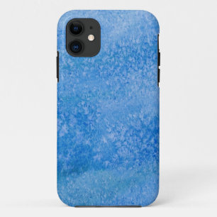 Achtergrond blauwe Waterverf Case-Mate iPhone Case