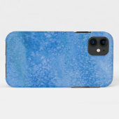 Achtergrond blauwe Waterverf Case-Mate iPhone Case (Achterkant (horizontaal))