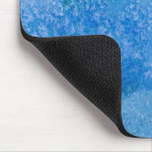 Achtergrond blauwe Waterverf Muismat (Hoek)