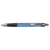 Achtergrond blauwe Waterverf Pen (Achterkant)