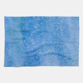 Achtergrond blauwe Waterverf Theedoek (Horizontaal)