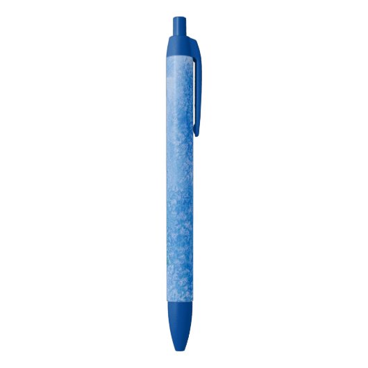 Achtergrond blauwe Waterverf Zwarte Inkt Pen (Achterkant (Verticaal))