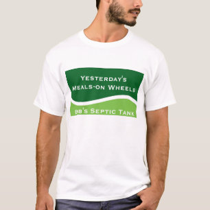 Achtergrond, Bob's Septic Tank, de maaltijden van  T-shirt