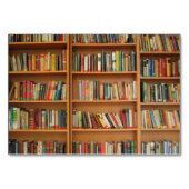 Achtergrond boekbalk kaart (Voorkant)