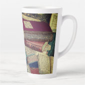 Achtergrond  boeken latte mok (Rechts)