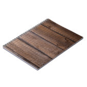 Achtergrond boomplanken notitieboek (Linkerzijde)