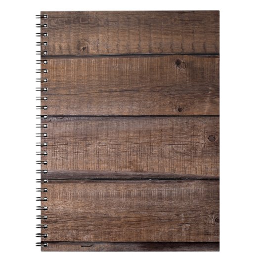 Achtergrond boomplanken notitieboek (Voorkant)