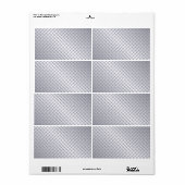 Achtergrond Bord Bright Steel Diamond Etiket (Full Sheet)