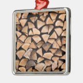 Achtergrond bos metalen ornament (Links)