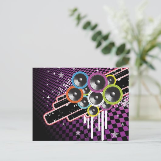 Achtergrond Briefkaart (Staand voorkant)