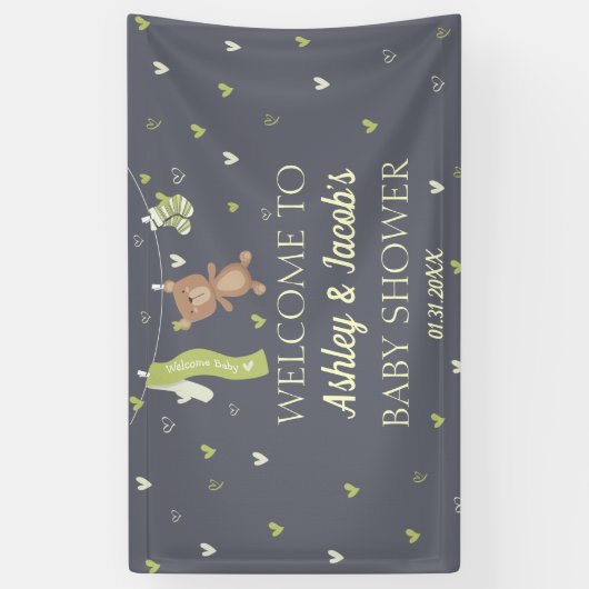 Achtergrond buitenruimtetuuneantium spandoek (Verticaal)