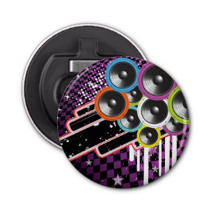 Achtergrond Button Flesopener