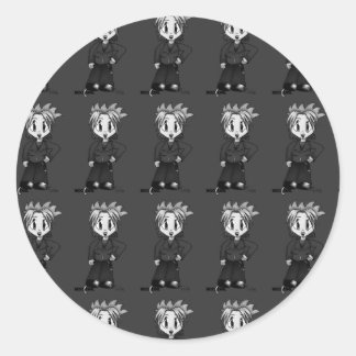 Achtergrond Cafepress: Zazzle M Ronde Sticker