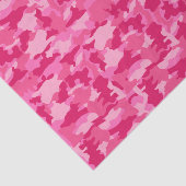 Achtergrond Camouflage roze patroon Tissuepapier (Detail)