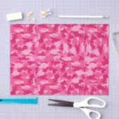 Achtergrond Camouflage roze patroon Tissuepapier (Craft)