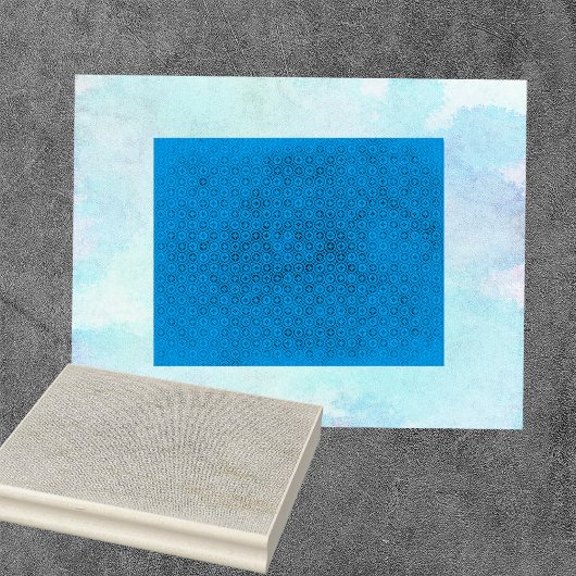 Achtergrond cirkels rubberstempel