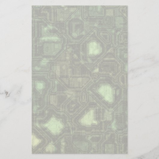 Achtergrond computercircuit briefpapier (Voorkant)