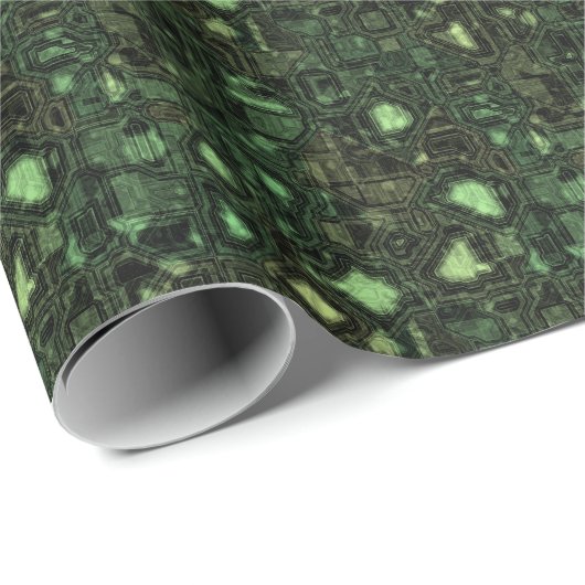 Achtergrond computercircuit cadeaupapier (Rol Hoek)