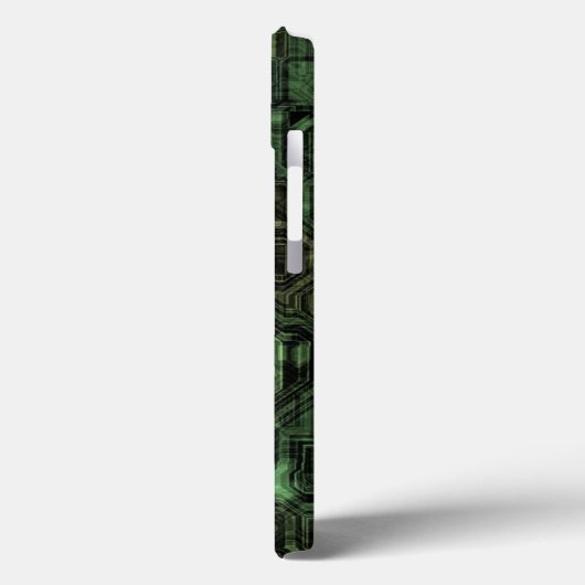 Achtergrond computercircuit Case-Mate iPhone case (Achterkant / Links)