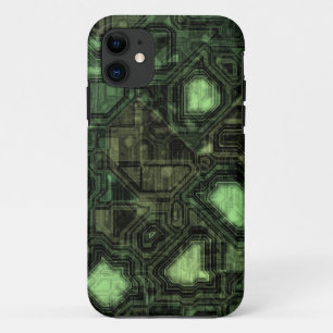 Achtergrond computercircuit Case-Mate iPhone case