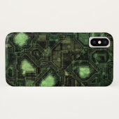 Achtergrond computercircuit Case-Mate iPhone case (Achterkant (horizontaal))