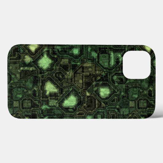 Achtergrond computercircuit Case-Mate iPhone case (Achterkant (horizontaal))