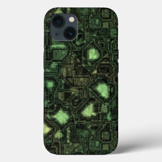 Achtergrond computercircuit Case-Mate iPhone case (Achterkant)
