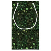 Achtergrond computercircuit klein cadeauzakje (Achterkant)