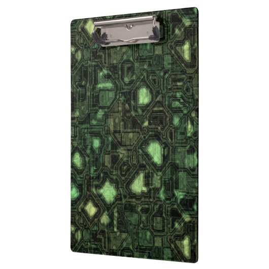 Achtergrond computercircuit klembord (Links)