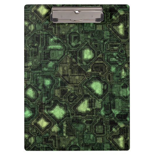 Achtergrond computercircuit klembord (Voorkant)