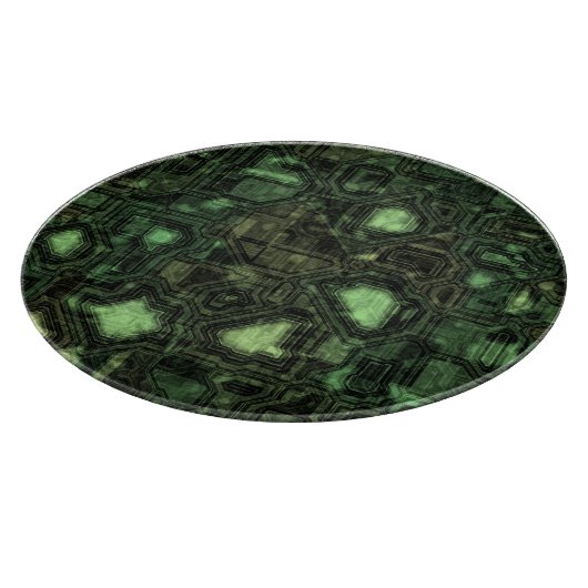 Achtergrond computercircuit snijplank (Hoek)