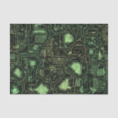 Achtergrond computercircuit tissuepapier (Voorkant)