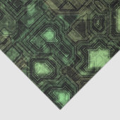 Achtergrond computercircuit tissuepapier (Detail)
