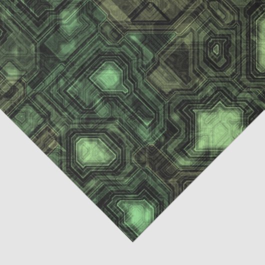 Achtergrond computercircuit tissuepapier (Detail)