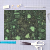 Achtergrond computercircuit tissuepapier (Craft)