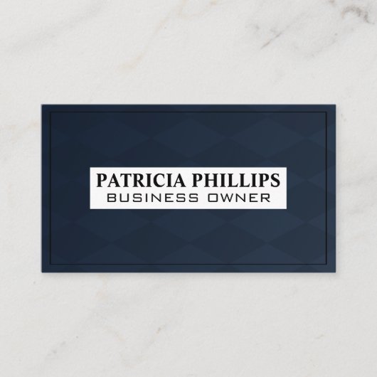 Achtergrond controlebord visitekaartje (Voorkant)