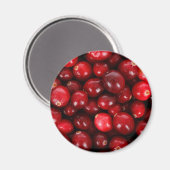 Achtergrond cranberry, vers magneet (Voorkant / Achterkant)
