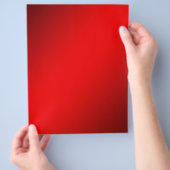 Achtergrond dieprode kleur flyer (Hand)