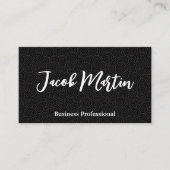 Achtergrond draaipatroon | Zwart wit Visitekaartje (Voorkant)