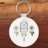 Achtergrond Dream Catchers Sleutelhanger (Voorkant)