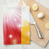 Achtergrond Duitse vlag Theedoek (Quarter Fold)