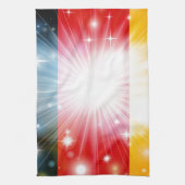 Achtergrond Duitse vlag Theedoek (Verticaal)