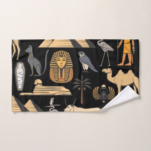 Achtergrond Egyptisch Symboolsymbool Handdoek (Handdoek)