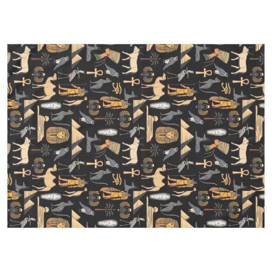 Achtergrond Egyptisch Symboolsymbool Tafelkleed (Voorkant (Horizontaal))