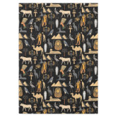 Achtergrond Egyptisch Symboolsymbool Tafelkleed (Voorkant)