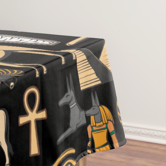 Achtergrond Egyptisch Symboolsymbool Tafelkleed (Voorbeeld)