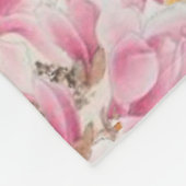 Achtergrond eiffelbloem fleece deken (Hoek)