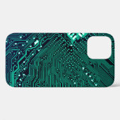 Achtergrond elektronische circuitplaat, abstract, Case-Mate iPhone case (Achterkant (horizontaal))